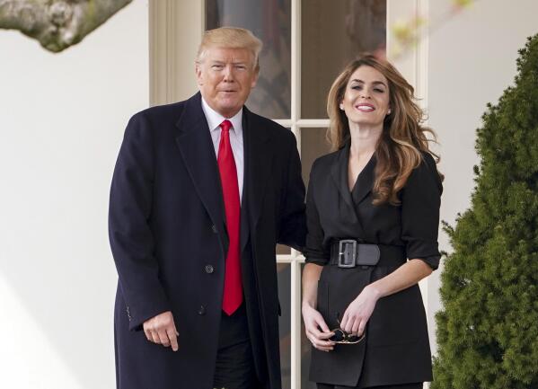Hope Hicks meets with NY prosecutors investigating Trump | AP News